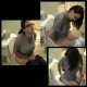 A brunette girl with glasses films herself farting and shitting while sitting on a toilet in 7 scenes. She lights a match after shitting to get rid of the smell. This 10-minute video has great audio and nice scenes as she drops some serious audible bombs!